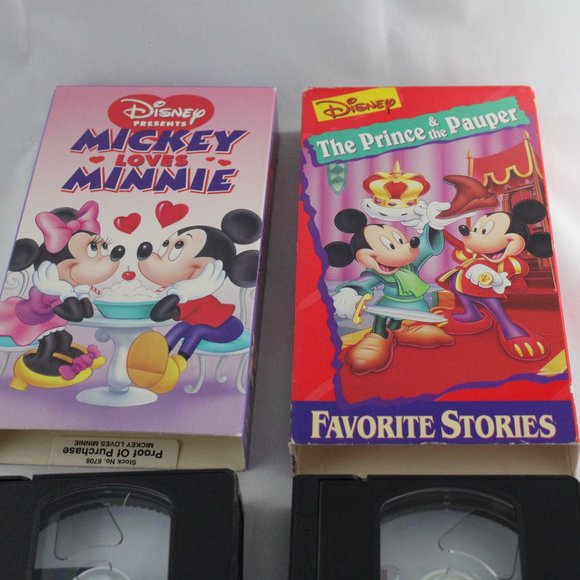 Disney Mickey Mouse-VHS- Movie Bundle - Picture 2 of 5
